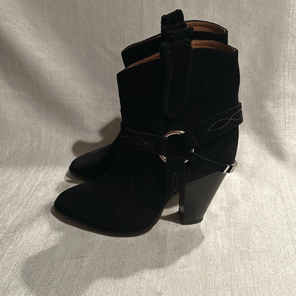 Isabel Marant Rawson Buckle Ankle Heels - Picture 5 of 9